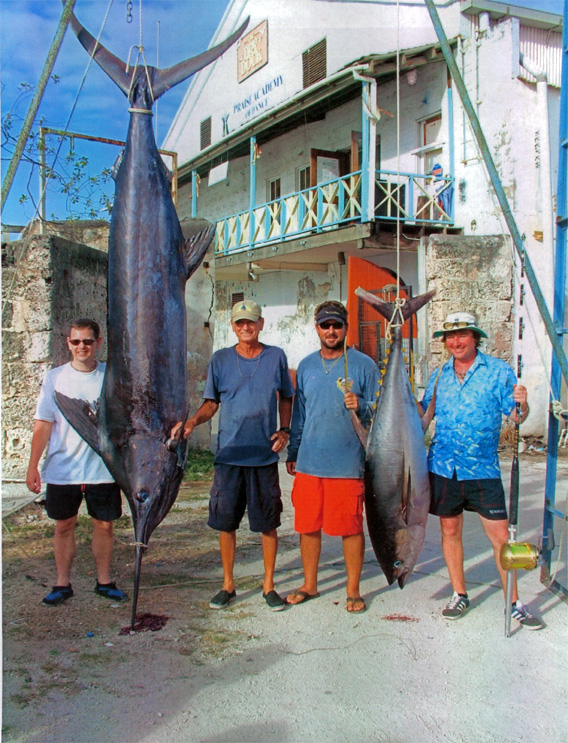 High Seas Fishing Charters - Happy Charter Fisherman With Wahoo